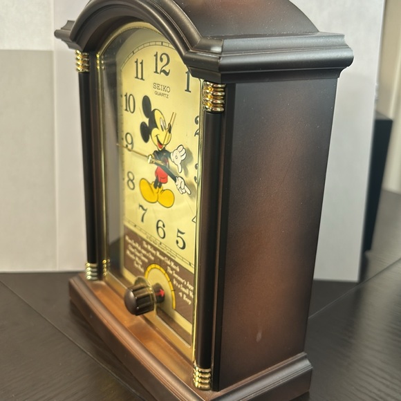 Vintage Disney Seiko Quartz Mickey Mouse Musical Alarm Clock - *READ* - Picture 11 of 11